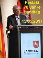 A Festakt 70 Jahre Landtag